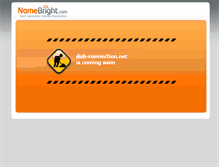 Tablet Screenshot of dub-connection.net